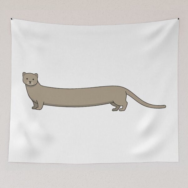 Item preview, The Weasel Cat Long Jaguarundi Graphic designed and sold by Petzzz.