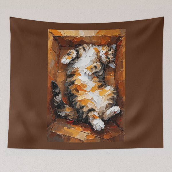 Item preview, Cozy Box Cat designed and sold by caracatita75.