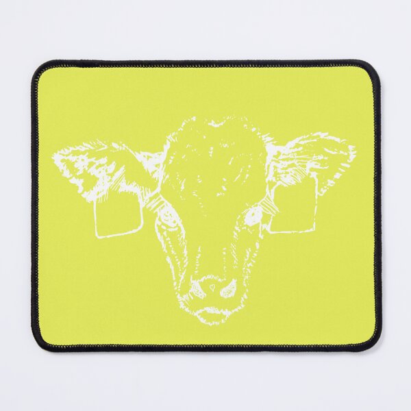 Item preview, Calf - Light Lines - (#E9F055) designed and sold by The Stippler Process.