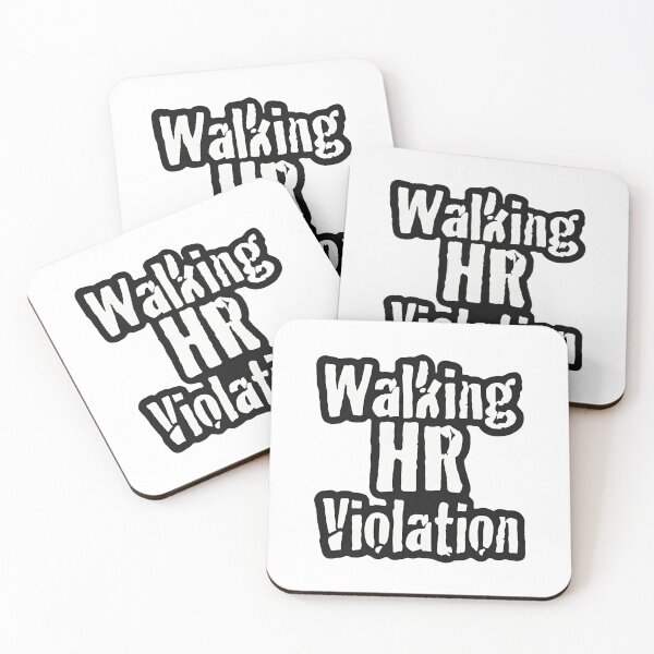 Item preview, Walking HR Violation Funny Sarcastic Office designed and sold by TshirtsOnline-.