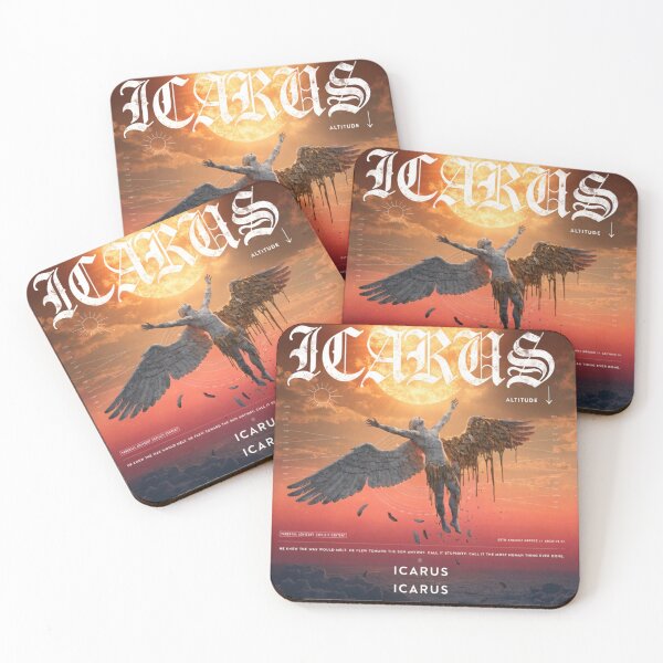 Item preview, Fallen Angel Icarus Greek Mythology Aesthetic designed and sold by InkDropLabs.