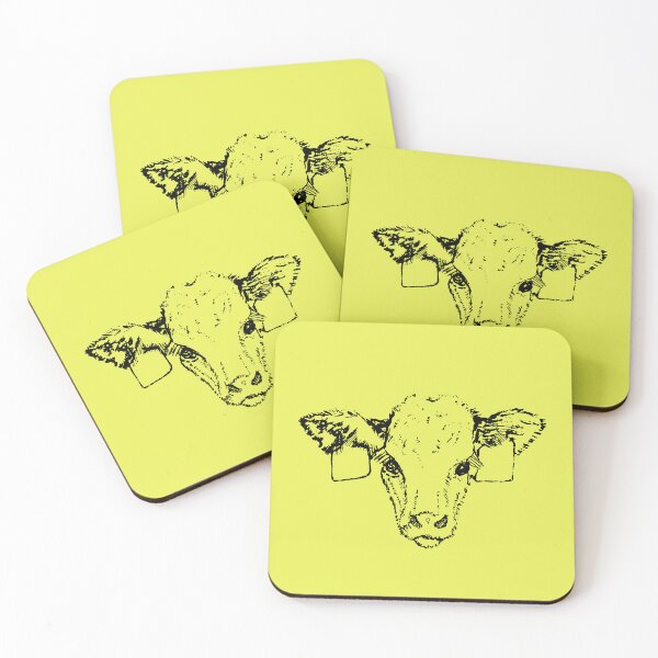 Item preview, Calf - (#E9F055) designed and sold by The Stippler Process.