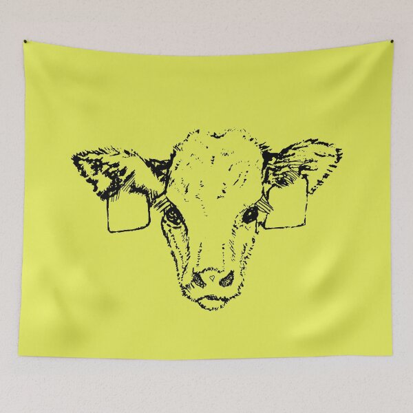 Item preview, Calf - (#E9F055) designed and sold by The Stippler Process.