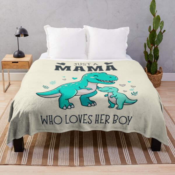 Item preview, Just a Mama Who Loves Her Boy Dinosaur Art designed and sold by Vicky021.