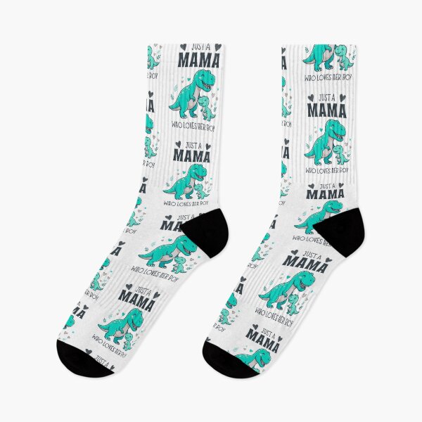 Item preview, Just a Mama Who Loves Her Boy Dinosaur Art designed and sold by Vicky021.