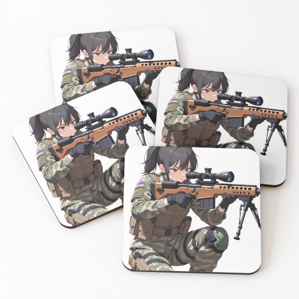 Item preview, Sniper Girl 1 designed and sold by ShirtsOfDeath.