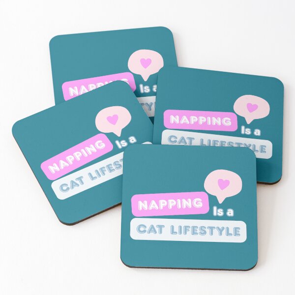 Item preview, Napping Is a Cat Lifestyle | Funny Cat Lover Design  designed and sold by CuteVibesStudio.