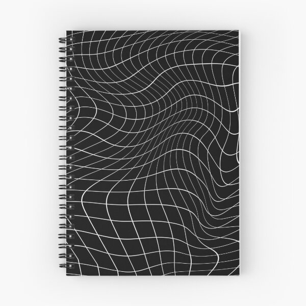 Item preview, Y2K Black Wave Grid designed and sold by limuliru.