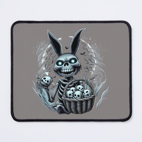 Item preview, Skeleton Dark Easter Bunny – Gothic Evil Easter Rabbit Design designed and sold by Art-Arcade6.
