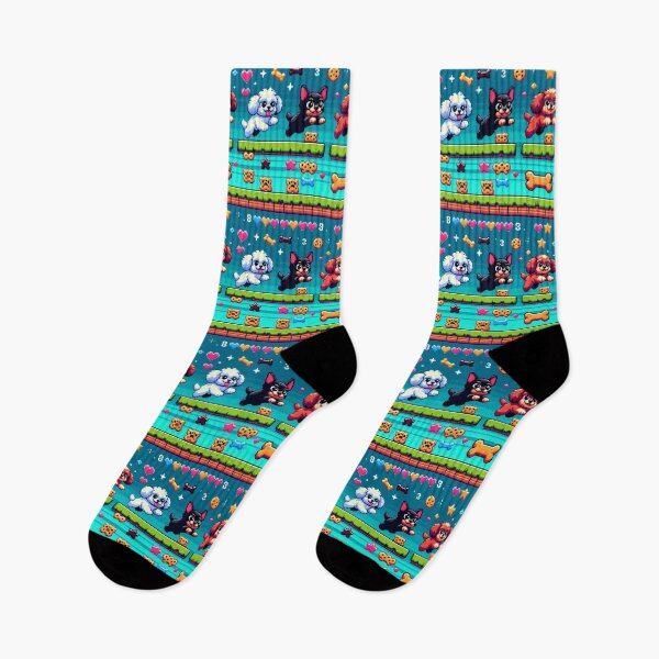 Item preview, Retro Pixel Art Gamer Dogs Arcade Style designed and sold by AI-Only Creations.