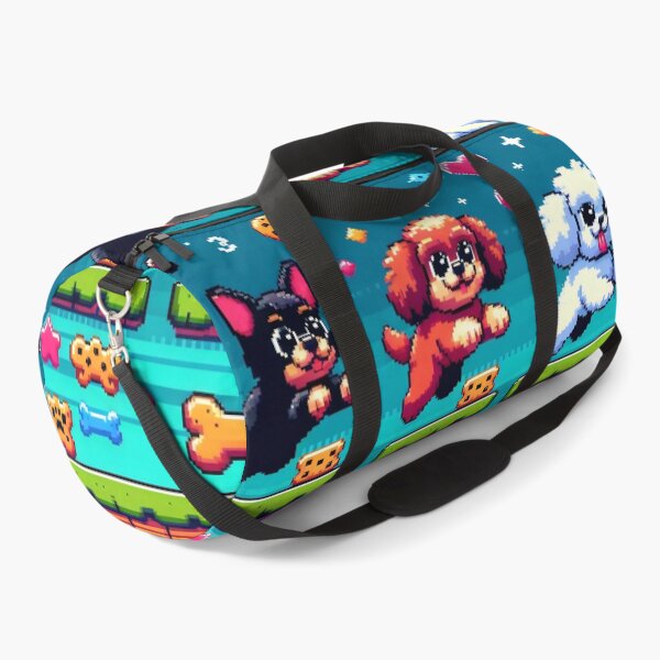 Item preview, Retro Pixel Art Gamer Dogs Arcade Style designed and sold by AI-Only Creations.