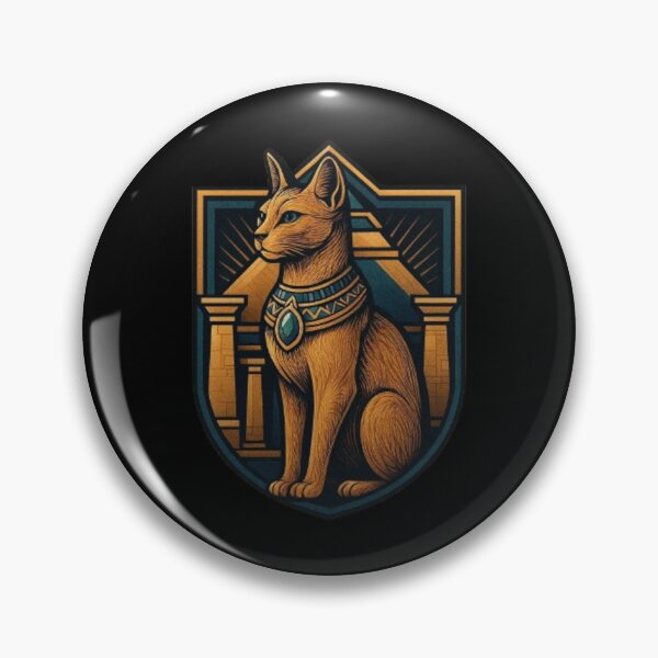 Item preview, Egyptian Cats  Temple – Divine Feline Symbols, Bastet Guardians & Ancient Egyptian Mythology Cats designed and sold by Typologystudios.