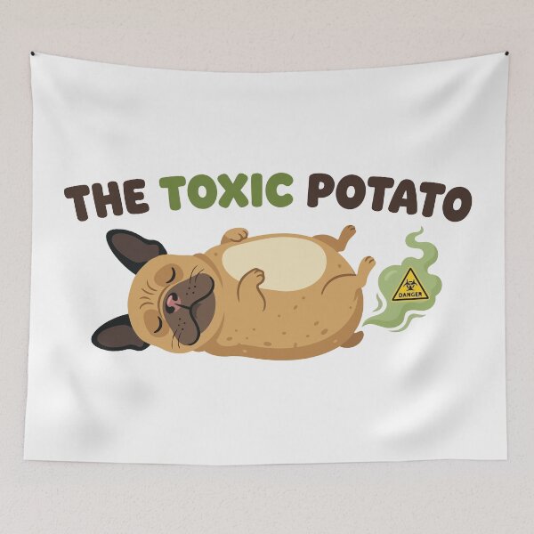 Item preview, The Toxic Potato Funny French Bulldog Fart designed and sold by Petzzz.