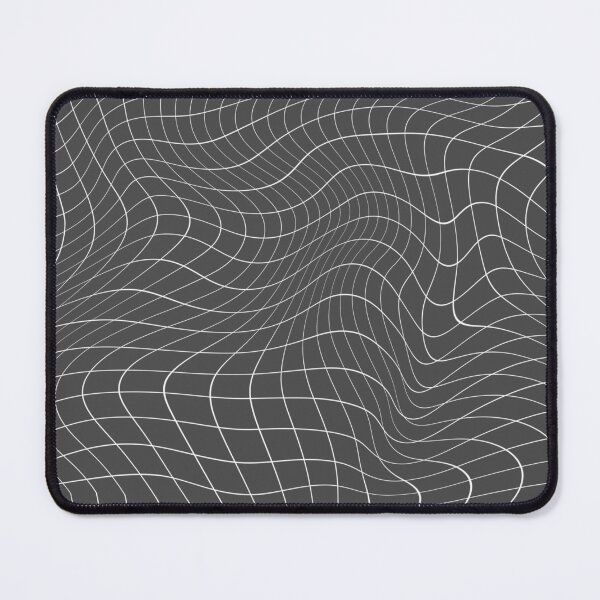 Item preview, Y2K Grey Wave Grid designed and sold by limuliru.