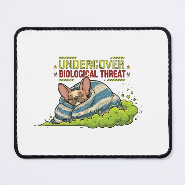 Item preview, Undercover Biological Threat Funny French Bulldog designed and sold by Petzzz.