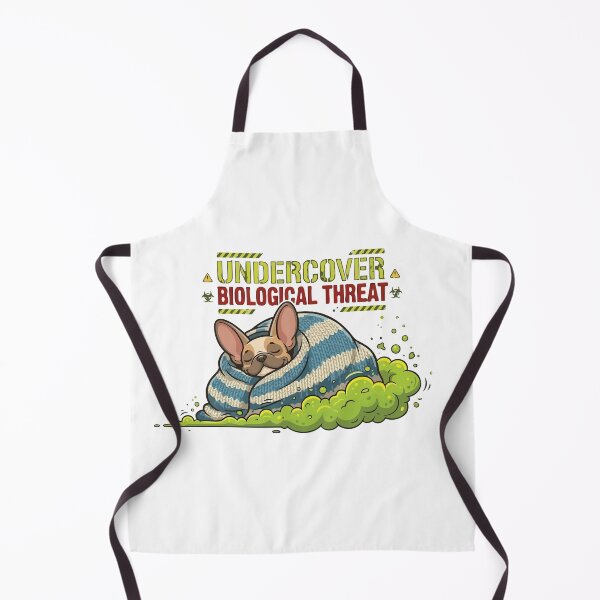 Item preview, Undercover Biological Threat Funny French Bulldog designed and sold by Petzzz.