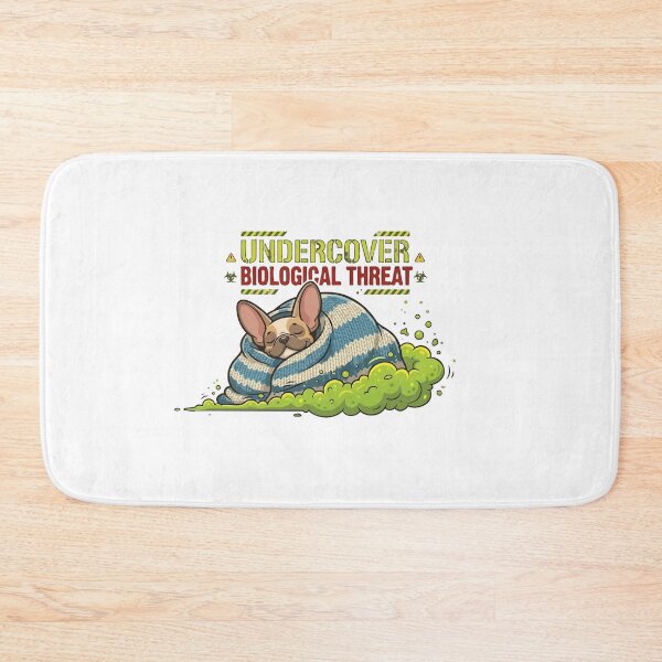 Item preview, Undercover Biological Threat Funny French Bulldog designed and sold by Petzzz.
