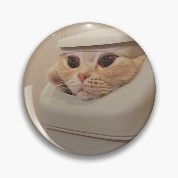 Item preview, cat in trash bin designed and sold by donchago.