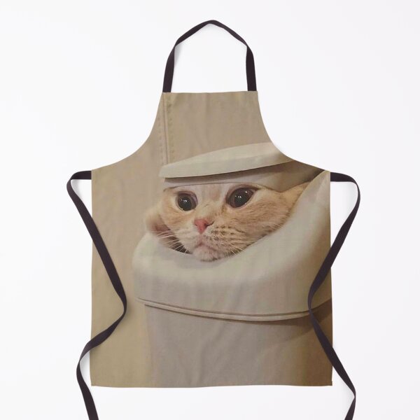 Item preview, cat in trash bin designed and sold by donchago.