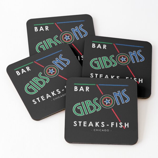 Item preview,  Gibson'S Bar Steaks Fish The League Chicago designed and sold by Susannah Gallup.