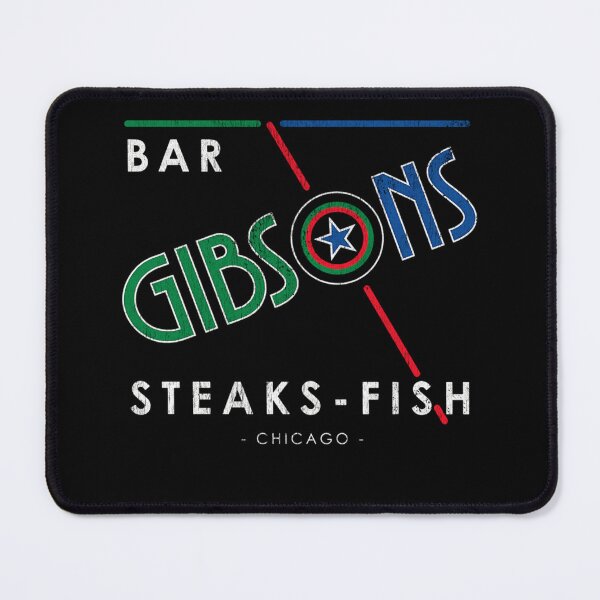 Item preview, Gibson'S Bar Steaks Fish The League Chicago designed and sold by Susannah Gallup.