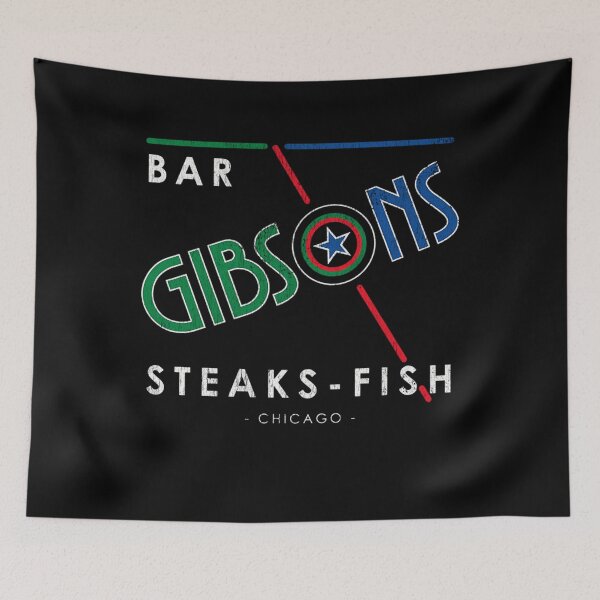 Item preview,  Gibson'S Bar Steaks Fish The League Chicago designed and sold by Susannah Gallup.