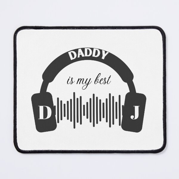 Item preview, Daddy Is My Best DJ Headphones Design designed and sold by DesignsVault.