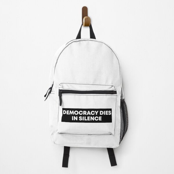 Item preview, Democracy Dies in Silence - Pro Democracy designed and sold by PixVib.