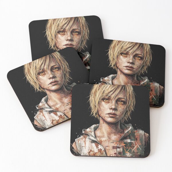 Item preview, Silent Hill 3 Heather Mason Orange Hoodie Denim Vest Design designed and sold by Senpaiwaves.