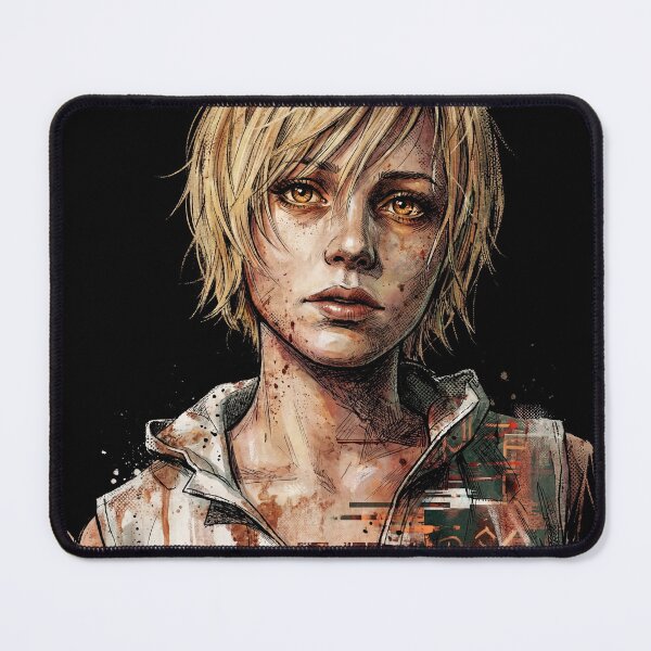 Item preview, Silent Hill 3 Heather Mason Orange Hoodie Denim Vest Design designed and sold by Senpaiwaves.