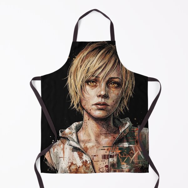 Item preview, Silent Hill 3 Heather Mason Orange Hoodie Denim Vest Design designed and sold by Senpaiwaves.
