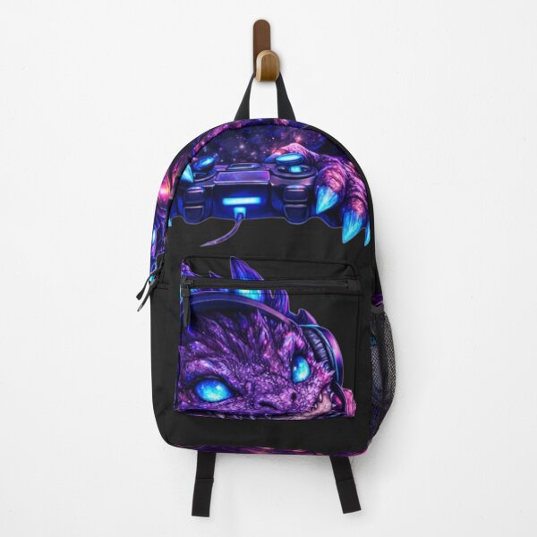 Item preview, Neon Astronaut vs Cosmic Monster designed and sold by Nika Art Studio.