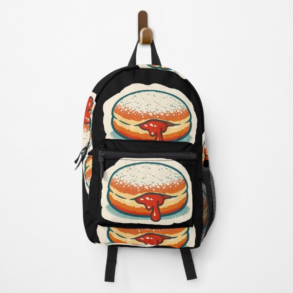 Item preview, Jelly Donut funny food art designed and sold by DamioPolArt.