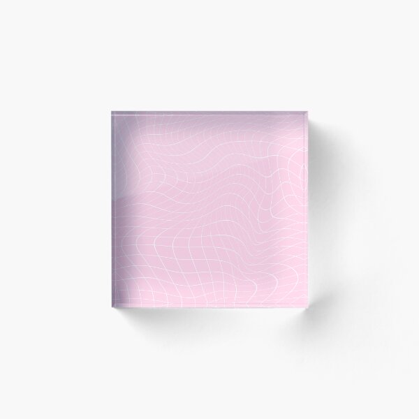 Item preview, Y2K Pink Wave Grid designed and sold by limuliru.