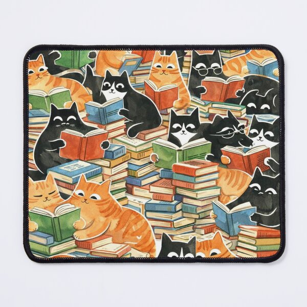 Item preview, Cat Books, Bookworm Cat Books designed and sold by devonclemon.