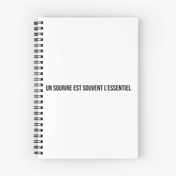 Item preview, un sourire est souvent l'essentiel designed and sold by LiteraryQuotes.