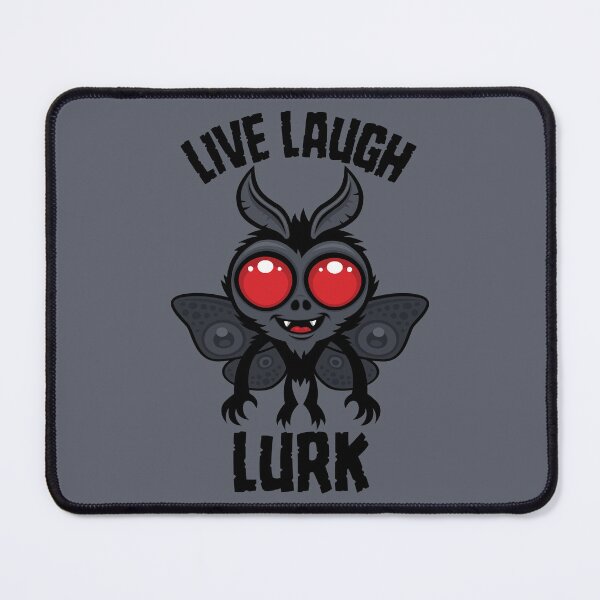 Item preview, Live Laugh Lurk Kawaii Mothman Cryptid designed and sold by fizzgig.