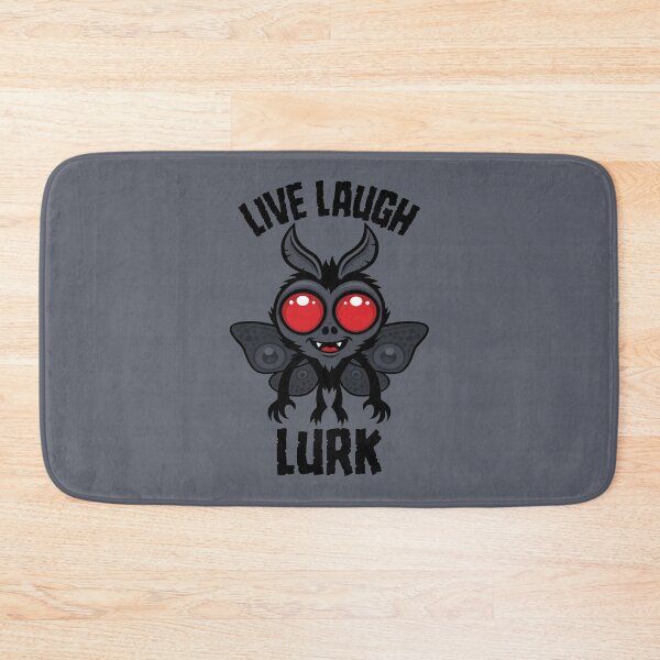 Item preview, Live Laugh Lurk Kawaii Mothman Cryptid designed and sold by fizzgig.