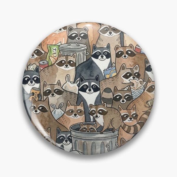 Item preview, Trash Panda Raccoon designed and sold by devonclemon.
