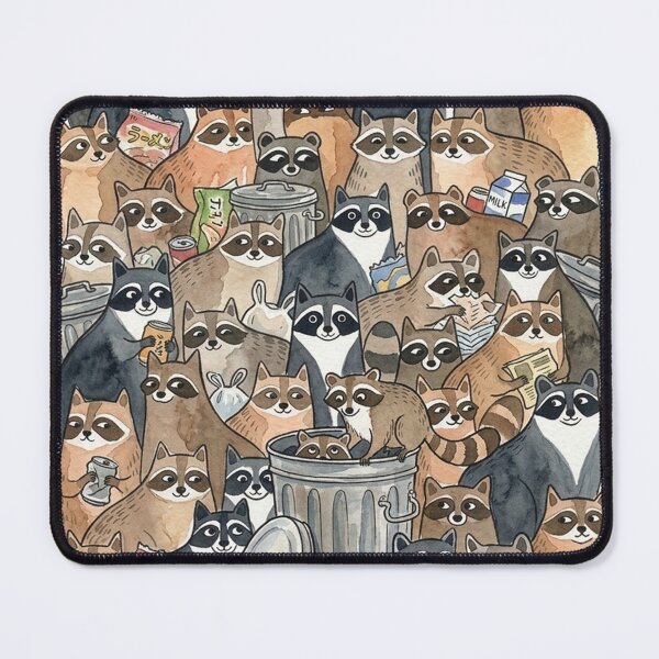 Item preview, Trash Panda Raccoon designed and sold by devonclemon.