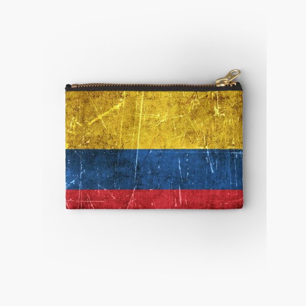 Item preview, Vintage Aged and Scratched Colombian Flag designed and sold by JeffBartels.