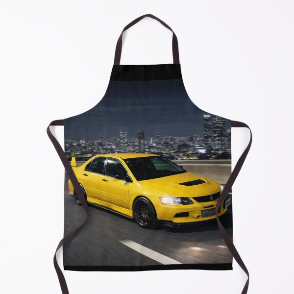 Item preview, LIGHTING YELLOW EVO 9 LATE NIGHT RIDE ROLLING SHOT designed and sold by TheMitsuGuy.