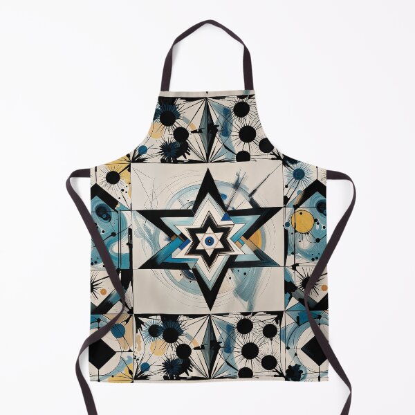 Item preview, Star of David, Pattern 60, Cosmic Vision, Blue. designed and sold by UltraQuirky.