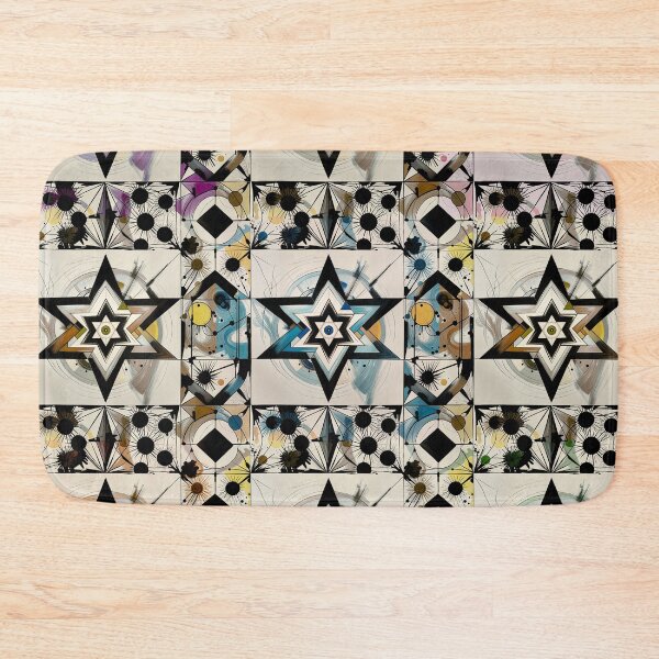 Item preview, Star of David, Pattern 60, Cosmic Vision, Blue. designed and sold by UltraQuirky.