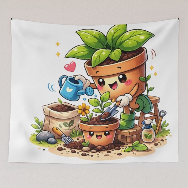 Item preview, Cute but Serious About Plants designed and sold by RolMerch.