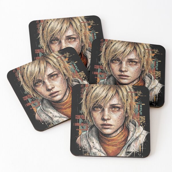Item preview, Cheryl Heather Silent Hill 3 Orange Hoodie Black Leggings Design designed and sold by Senpaiwaves.