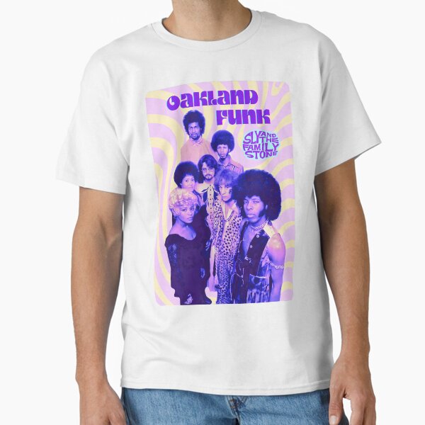 Oakland Funk | Sly & The Family Stone | Purple Classic T-Shirt