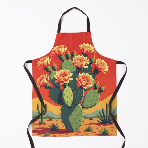 Item preview, Arizona desert prickly pear cactus in bloom designed and sold by Ponted.