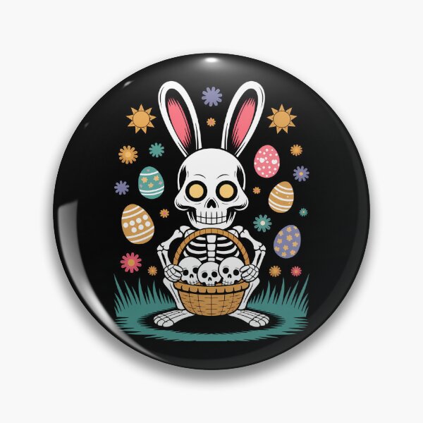 Artikelvorschau, Skelett-Osterhase – Düsteres, böses, gotisches Osterhasen-Design entworfen und verkauft von Art-Arcade6.