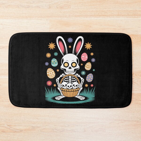 Artikelvorschau, Skelett-Osterhase – Düsteres, böses, gotisches Osterhasen-Design entworfen und verkauft von Art-Arcade6.